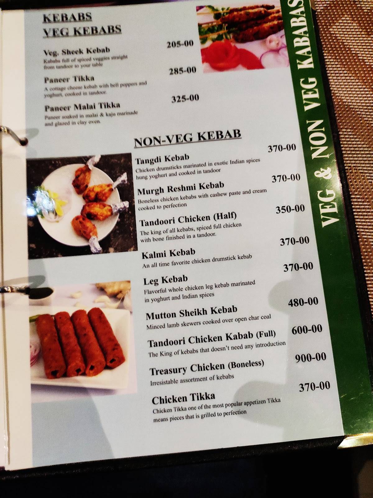 Menu at Peacock Restaurant, Karimnagar, near