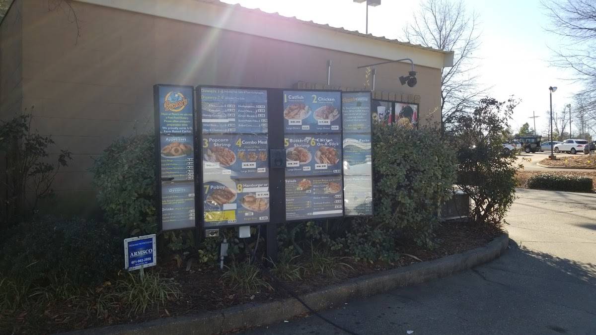 Menu at Penn's Fish House Restaurants, Ridgeland, 796 Lake Harbour Dr