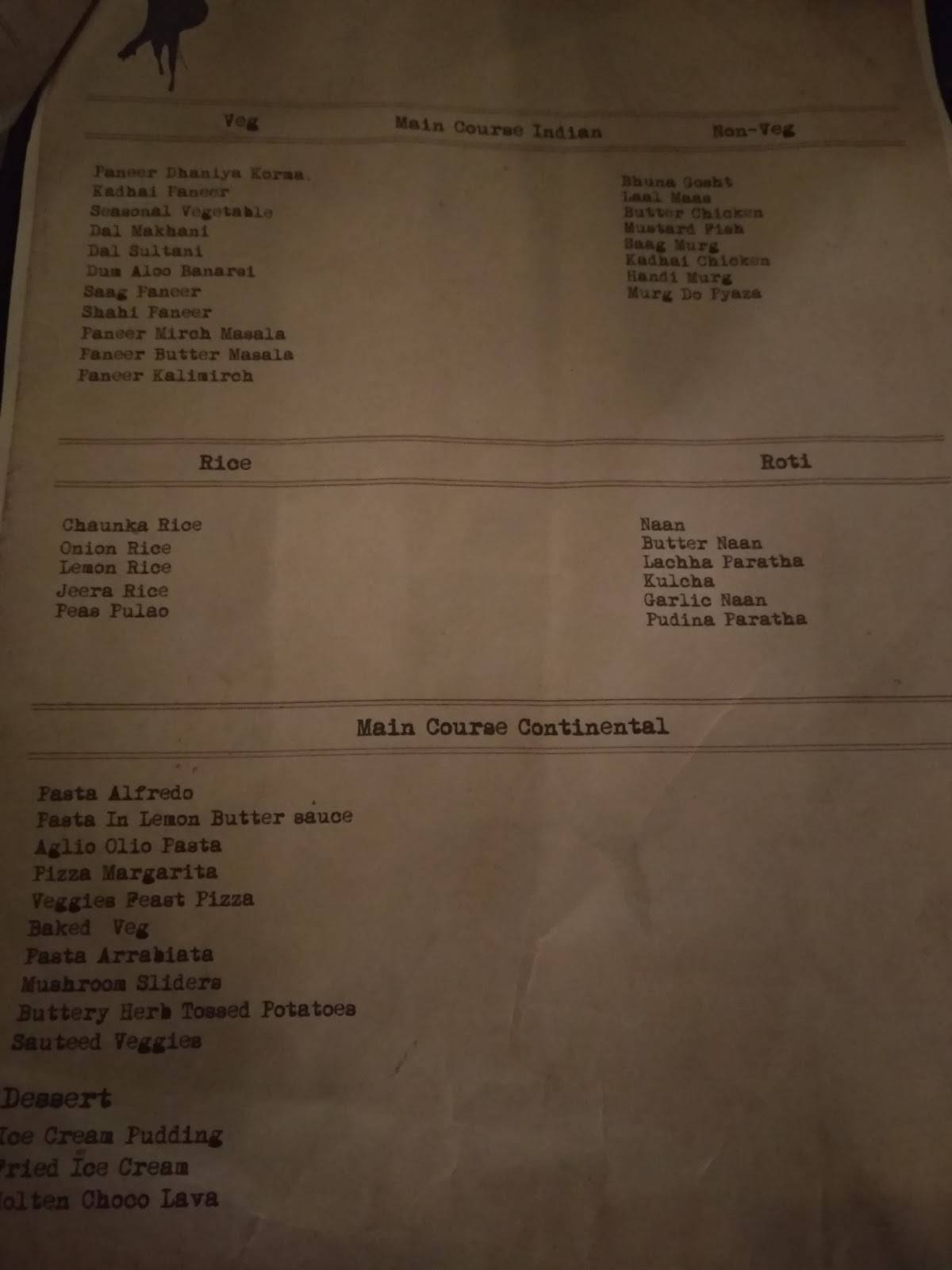 Percussion menu