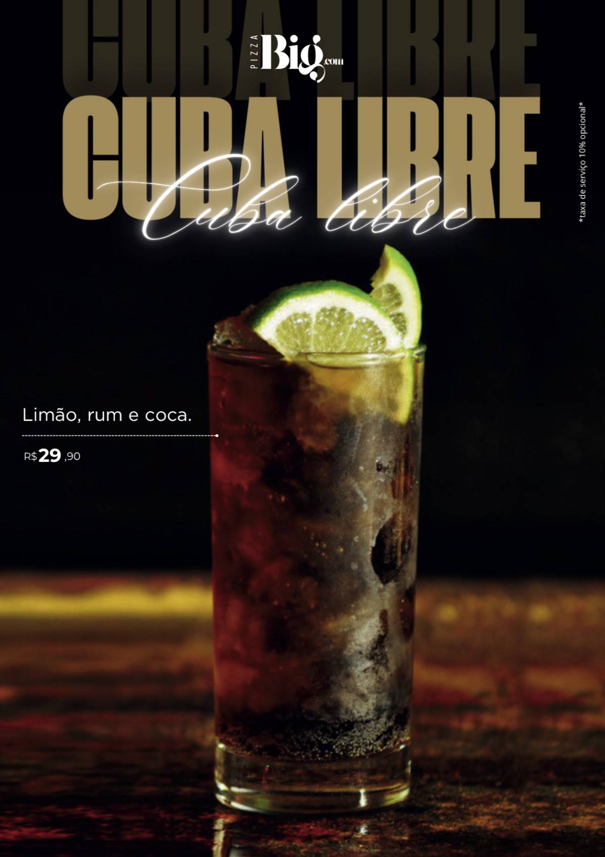 Pizza Big.com Balneário Piçarras S/C cardápio