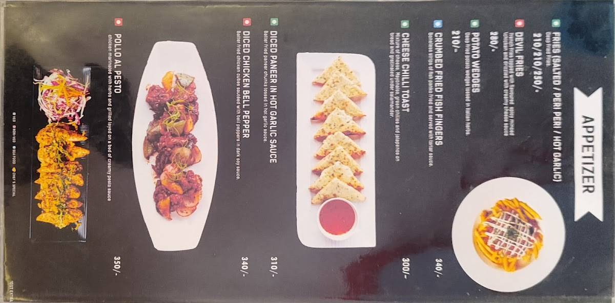 Cafe Peter Pimple Saudagar menu