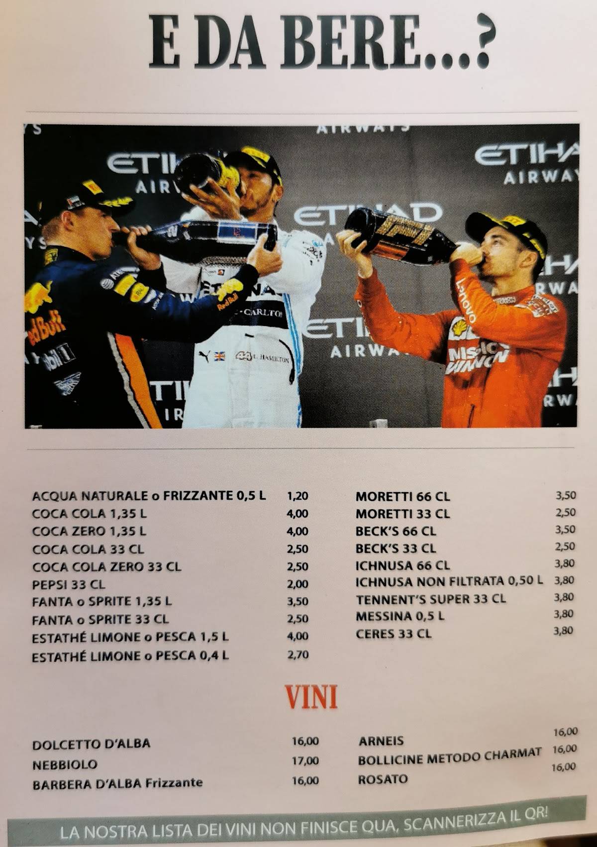 Menu di Pizza Tak 