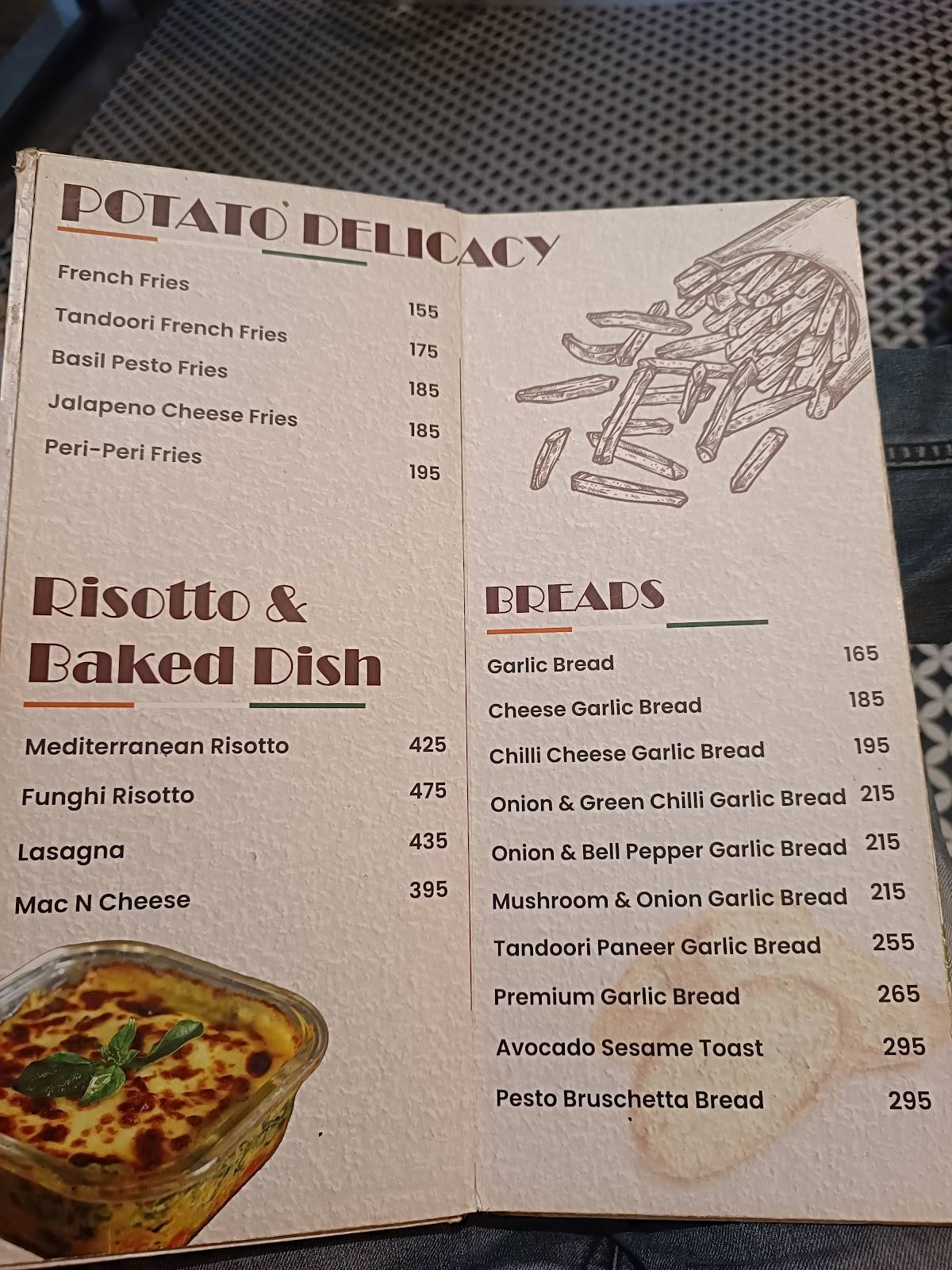 Pizzaiiolo Wood Fired Pizza SBR menu