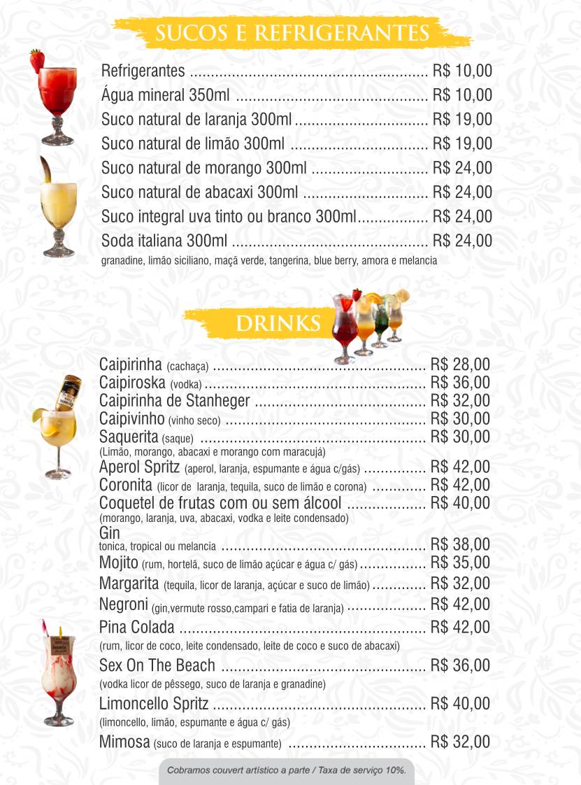 Pizzaria Gramado cardápio