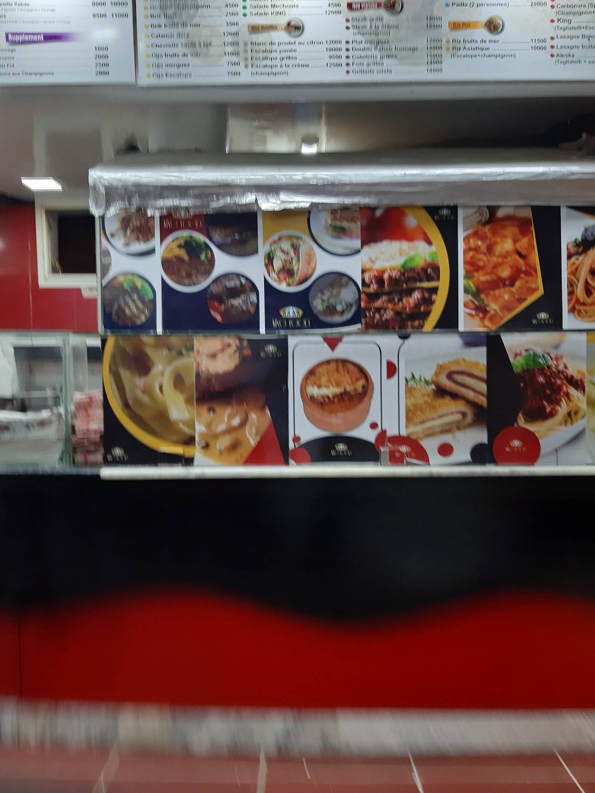 Menu de Restaurant pizzeria king
