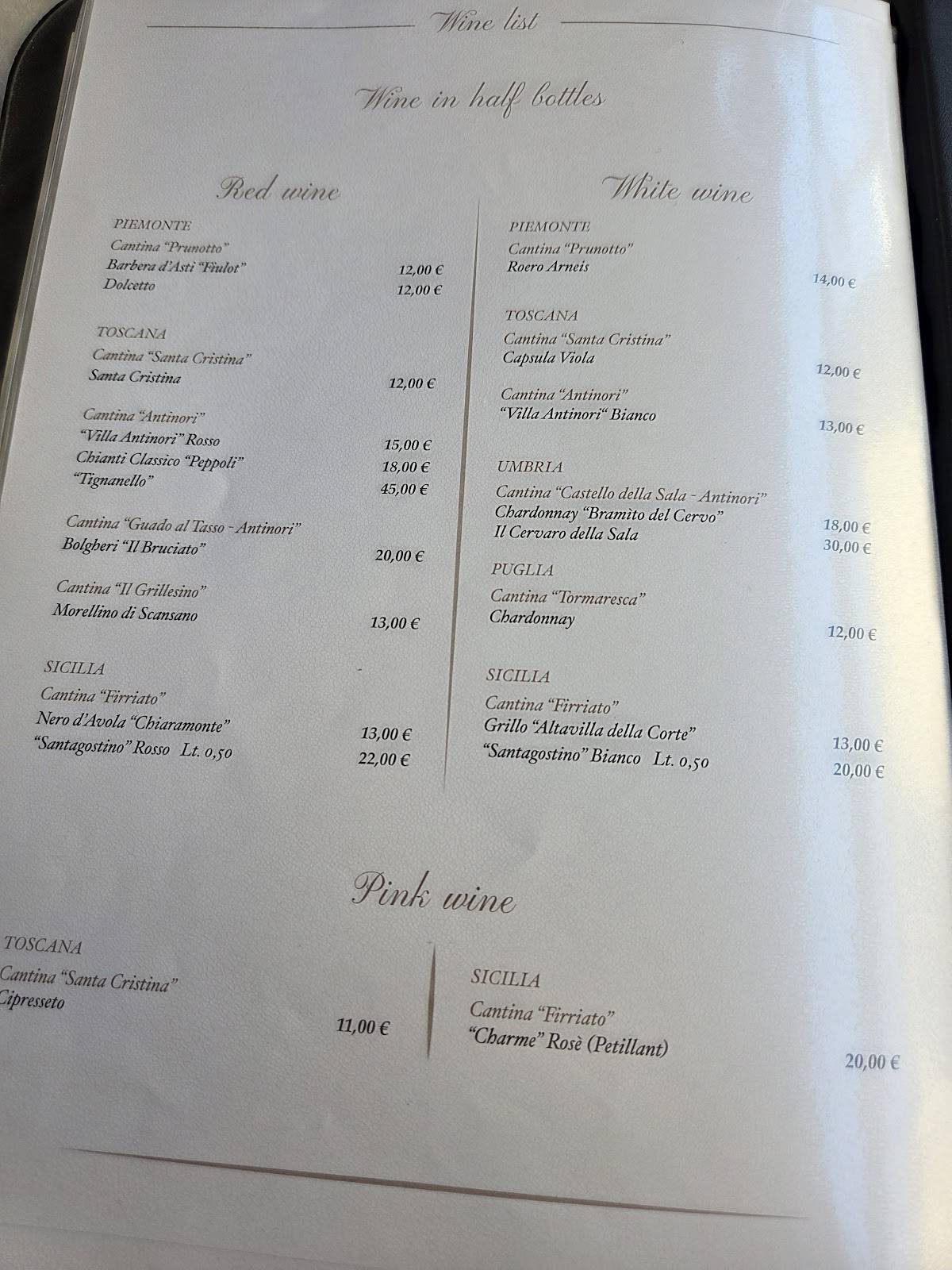 Menu di Pizzeria Ristorante Salernitano 