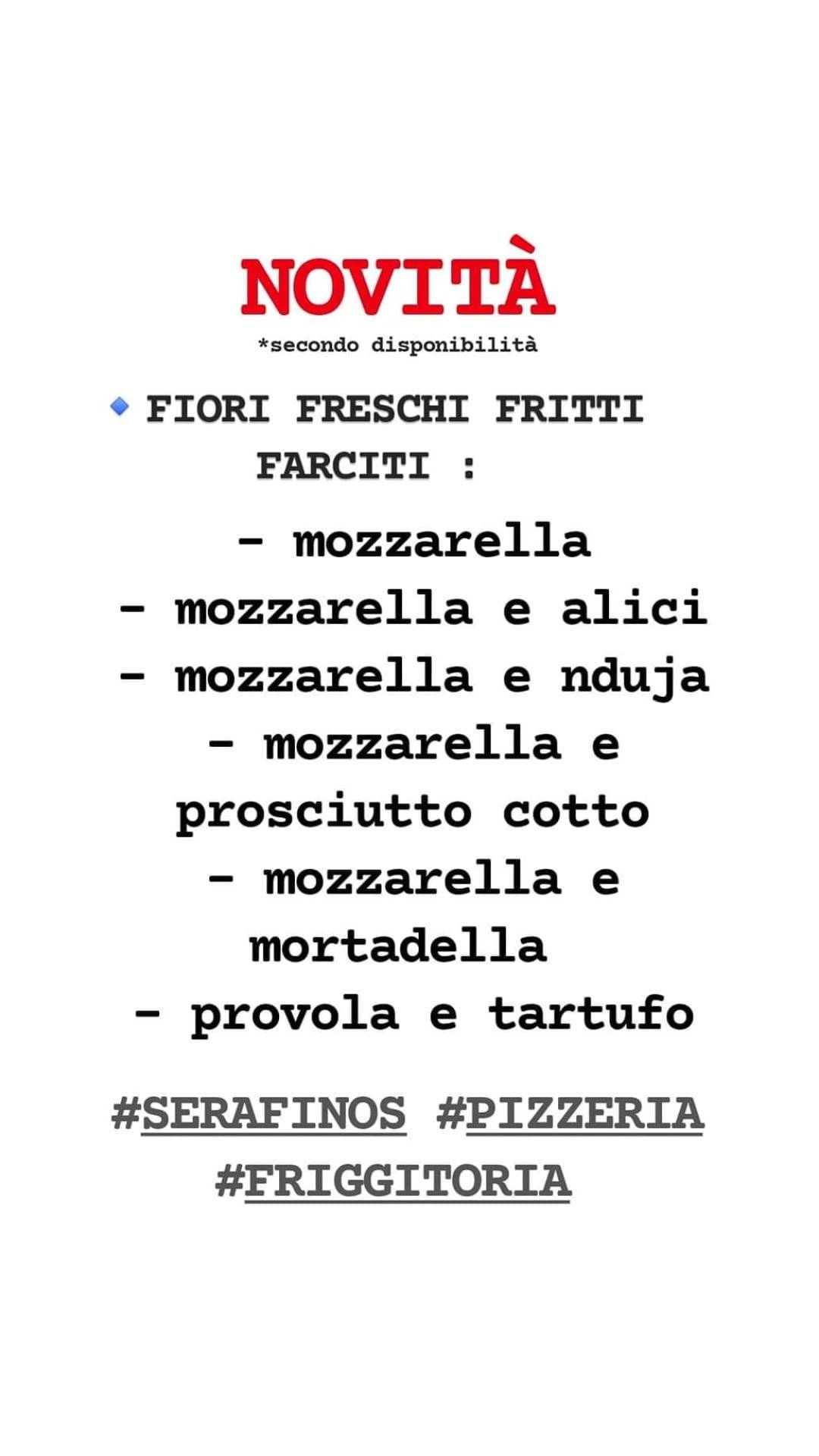Menu di SerafinoS 