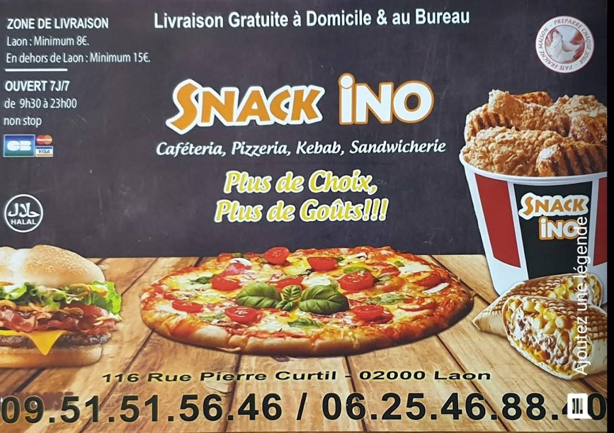 Menu de Snack Ino