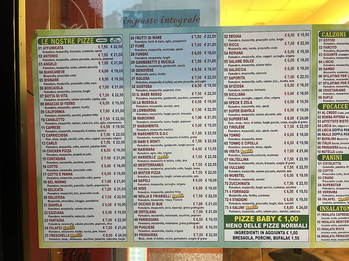 Menu di Superstar 13 