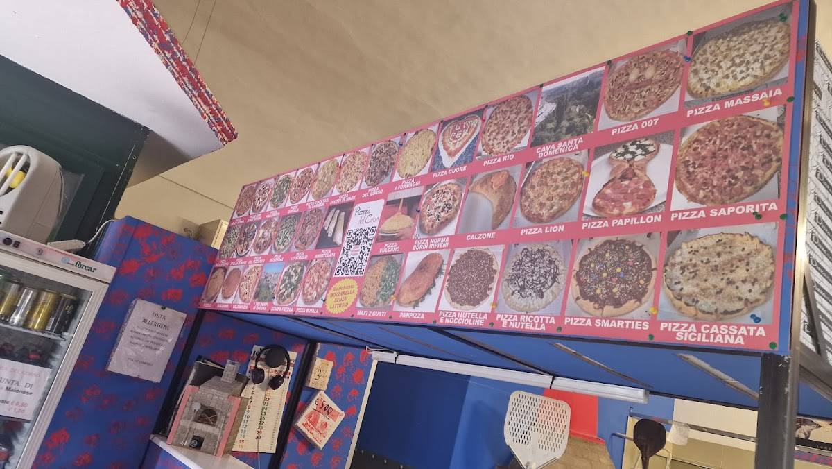 Menu di Pizzeria del Corso Ragusa 