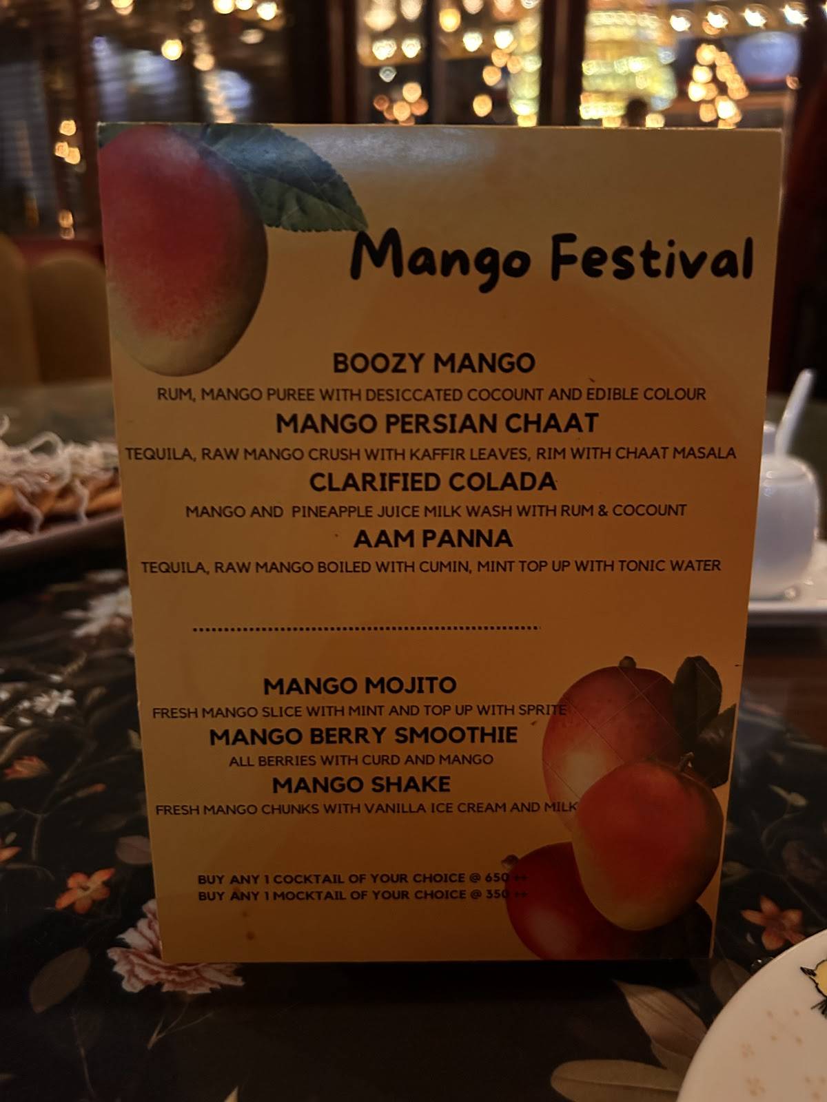 Plum by Bent Chair menu