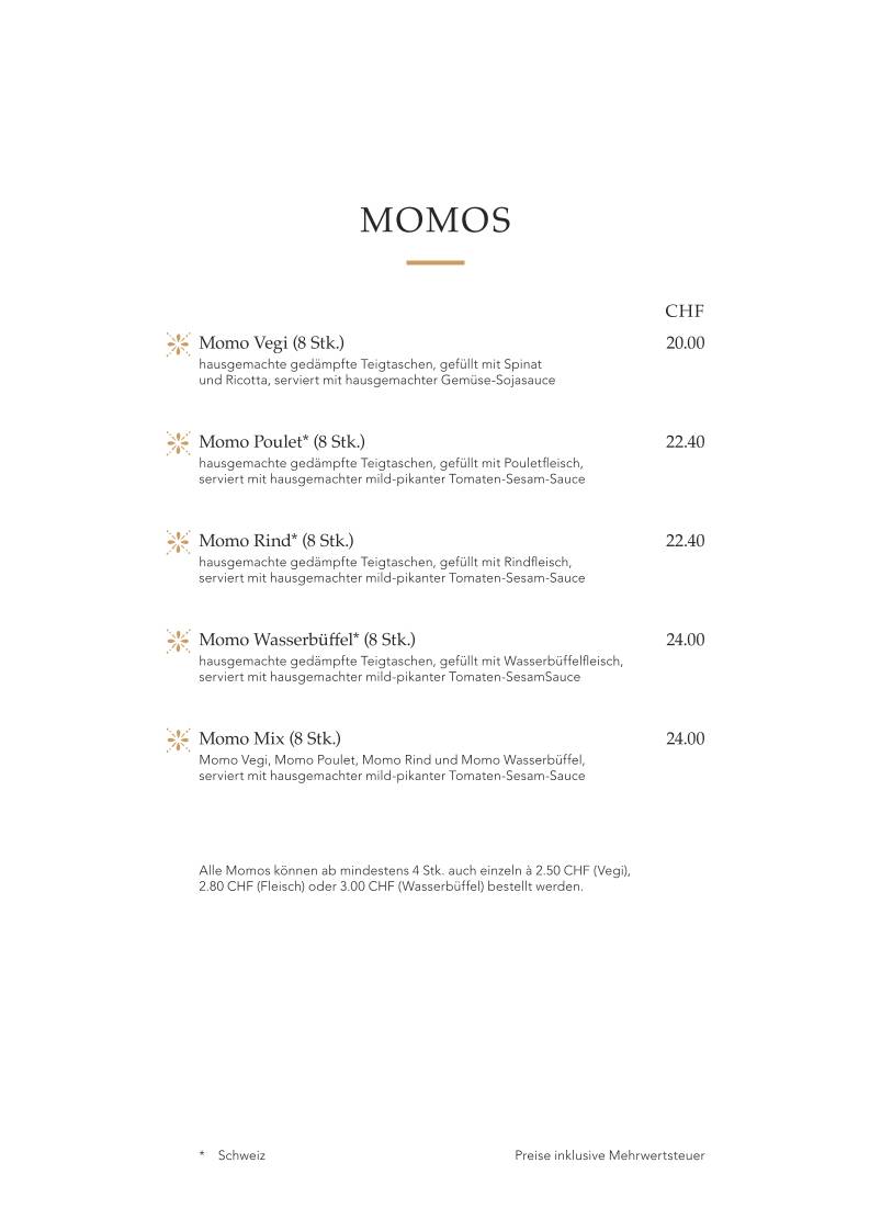 Menu di Pokhara Nepali Kitchen und Take Away 