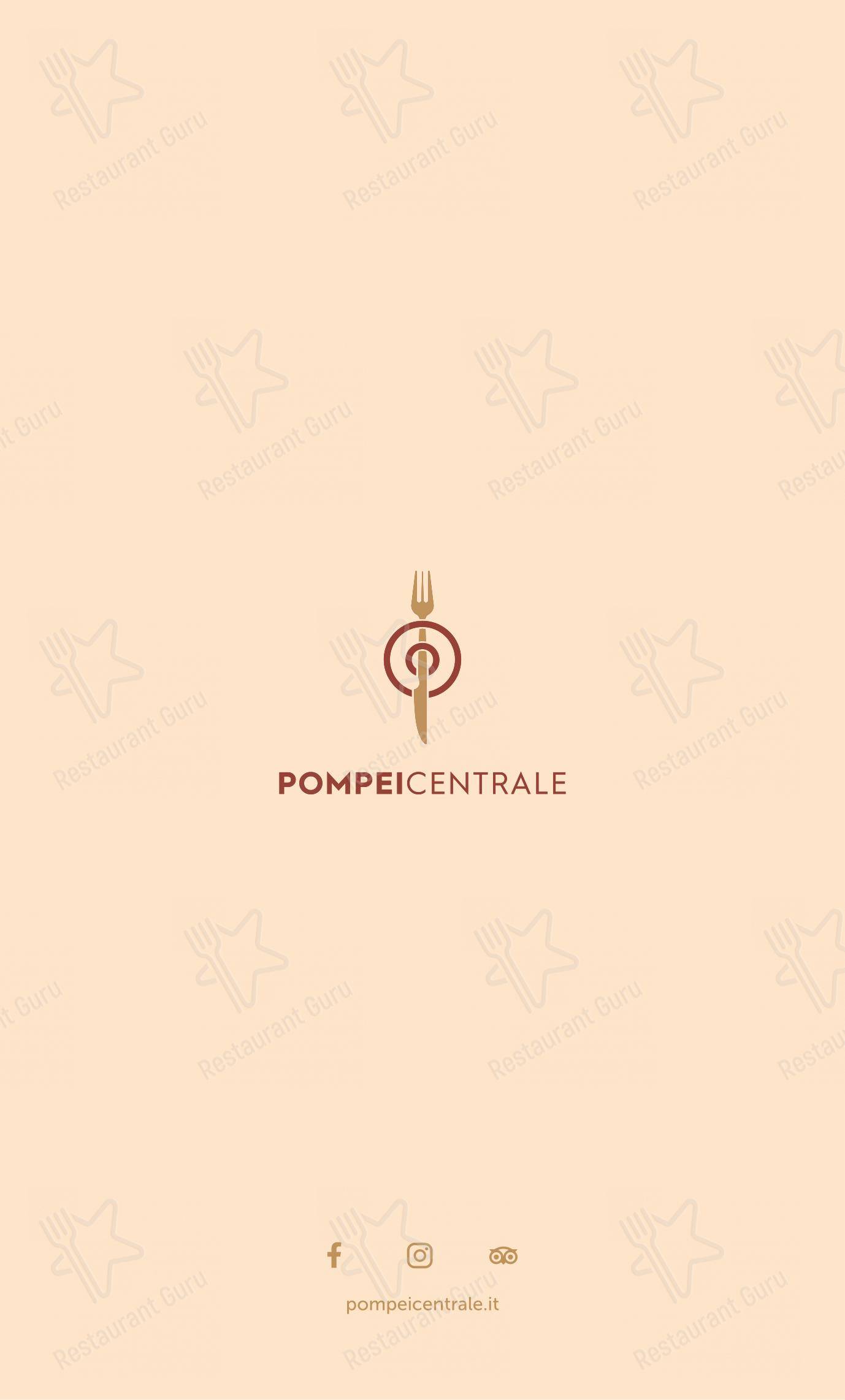 菜单 per Pompei Centrale Pizzeria Hamburgheria pizzeria