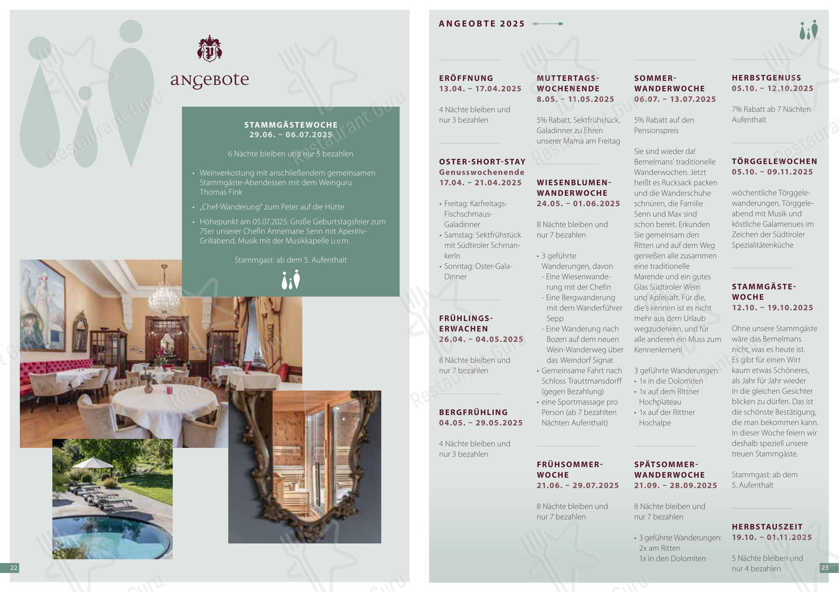Menu per Post Stube in Collalbo