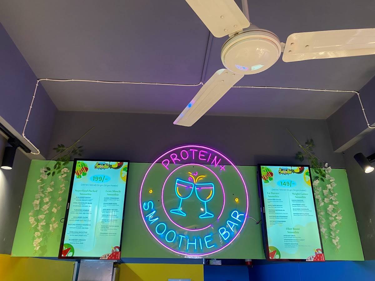 Protein Smoothie Bar menu