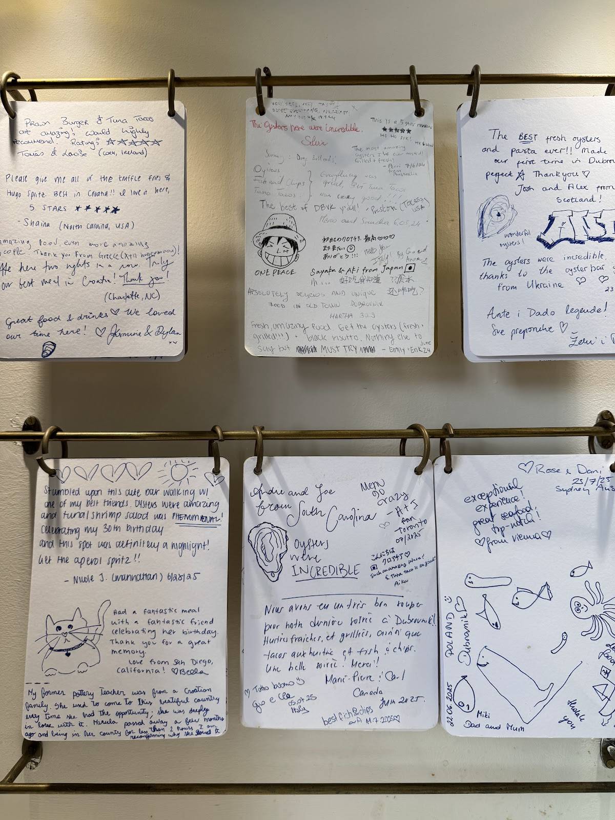 Menu di Edulis oyster bar 