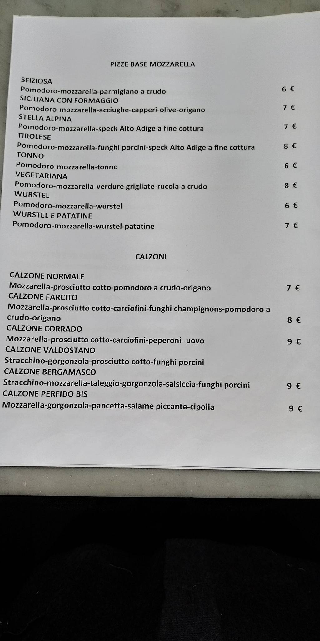 Menu di Van Gogh Di Lombardo Franco 