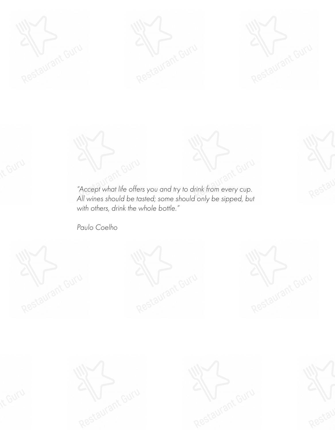 Menu bar per Püente ristorante