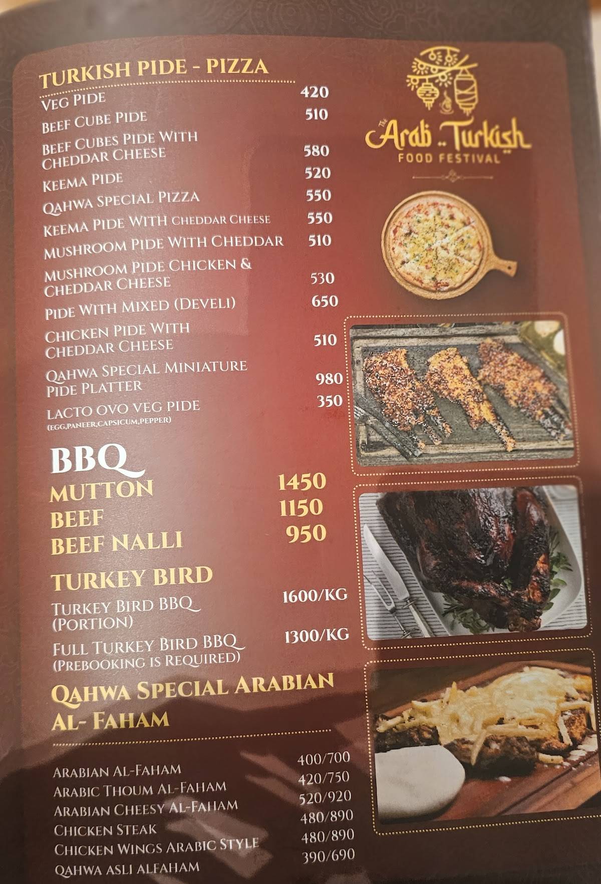 QAHWA menu