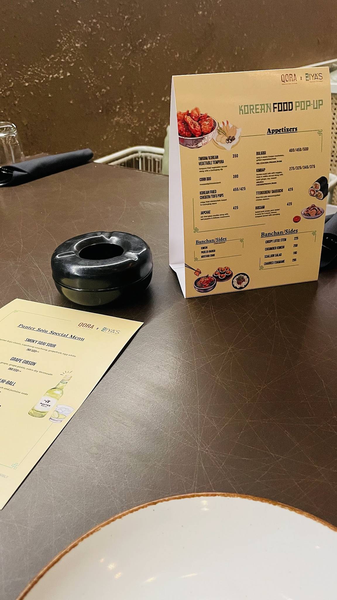 QORA - Cocktail Bar & Kitchen menu