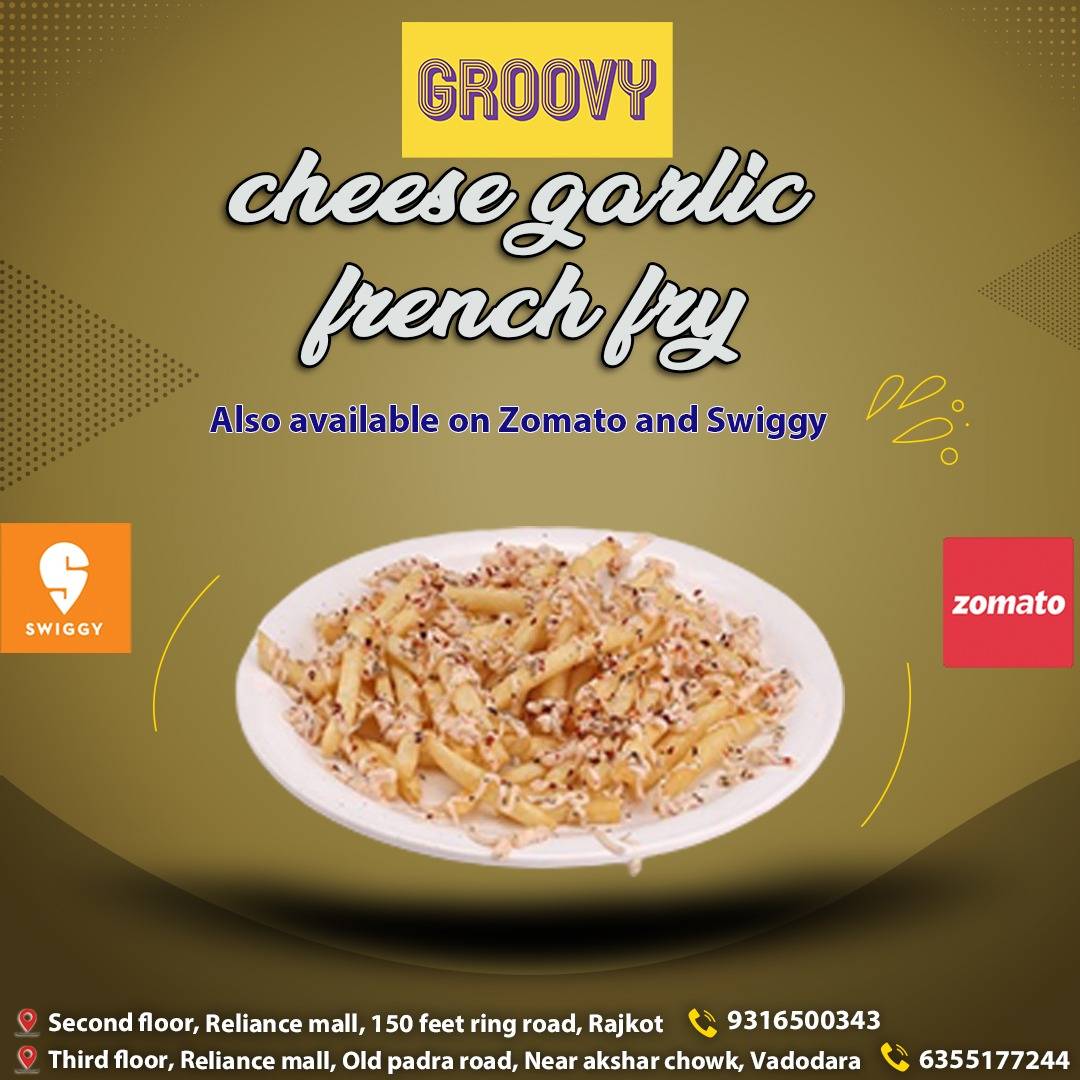 GROOVY CAFE RAJKOT menu