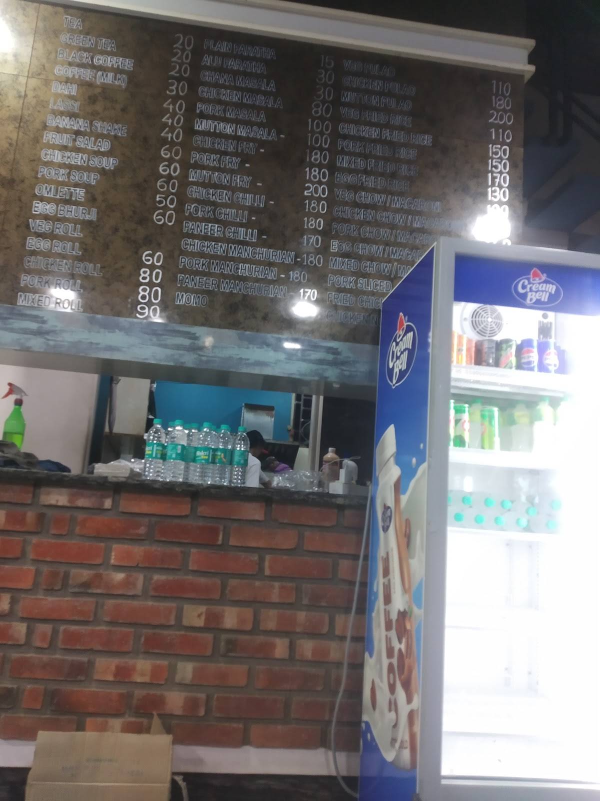 A-to-Z Delicacies menu