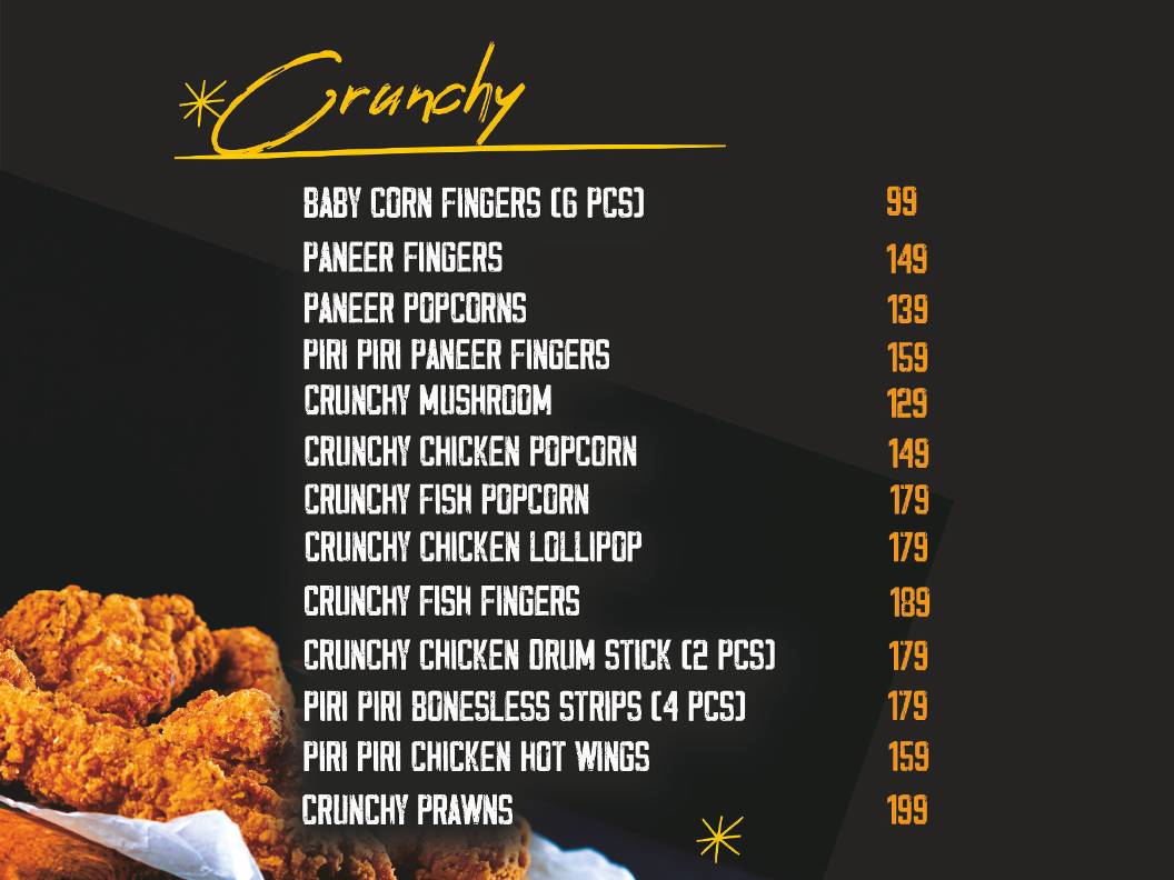 Bon Bon Bakery menu
