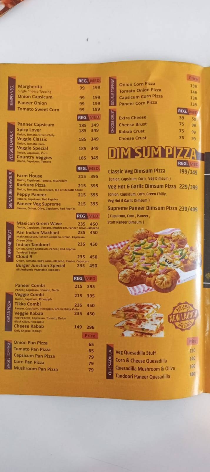 Burger Junction & Restaurant menu