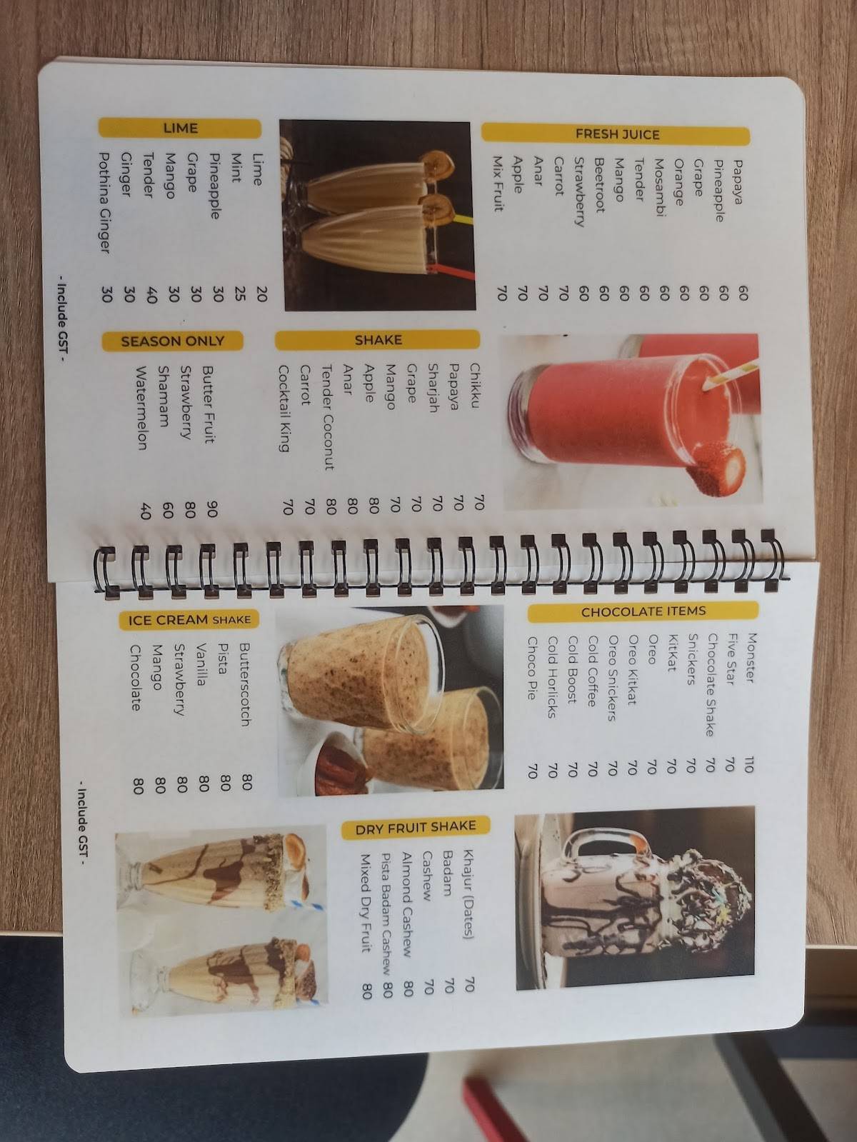 CHICK BUCK MALAPPURAM VALIYANGADI menu