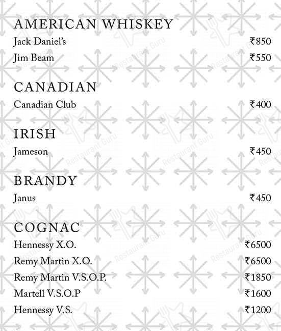 Cafe 77 East menu