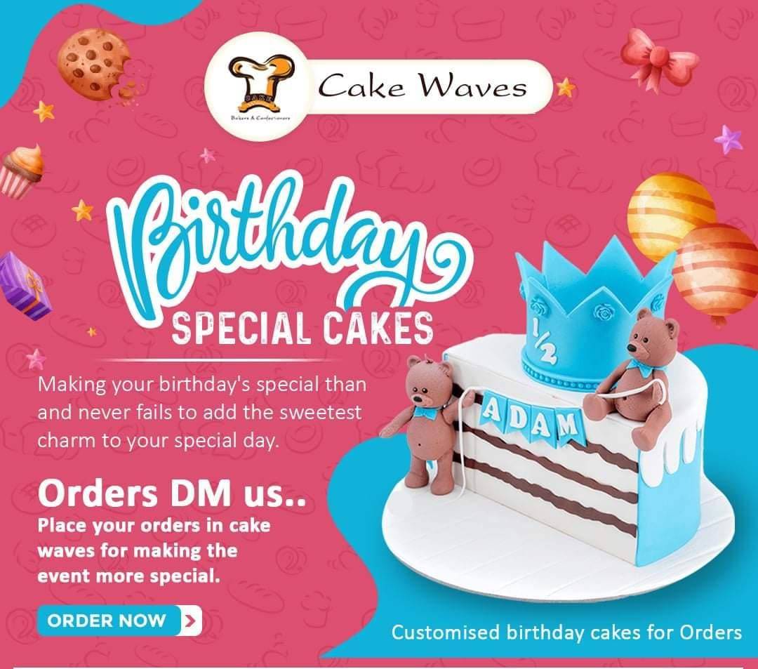 Cake Waves Pattabiram menu
