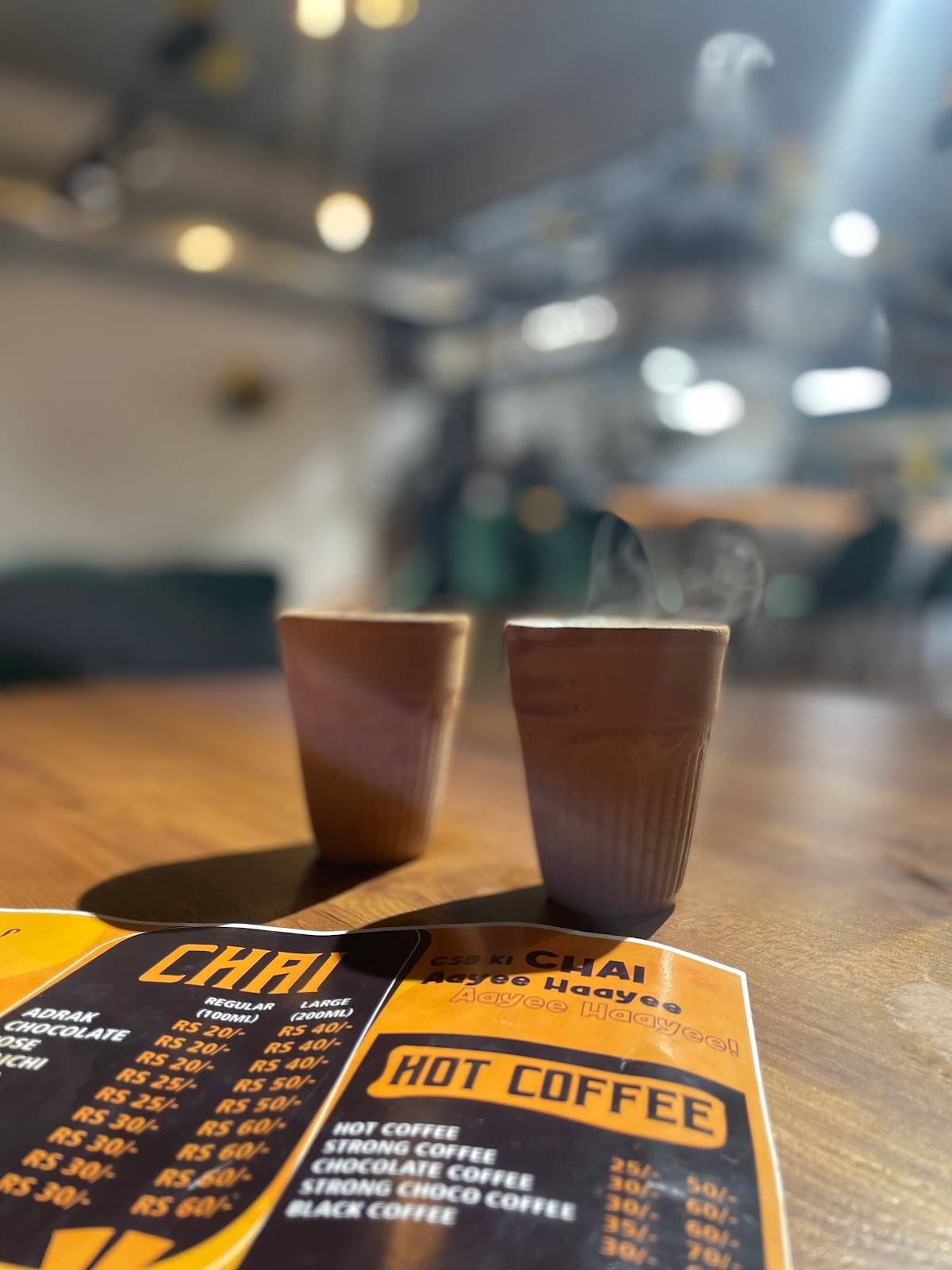 Chai Sutta Bar Khanna menu