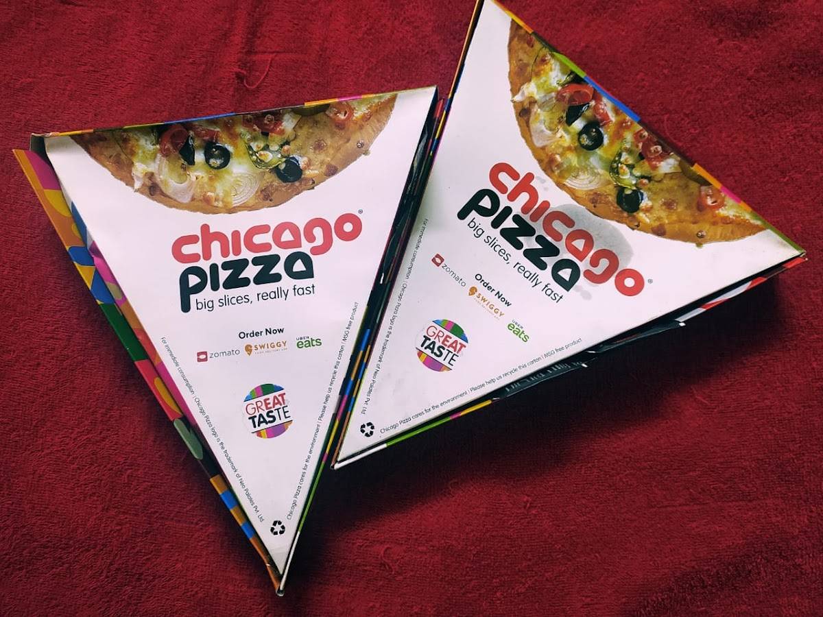 Chicago Pizza menu