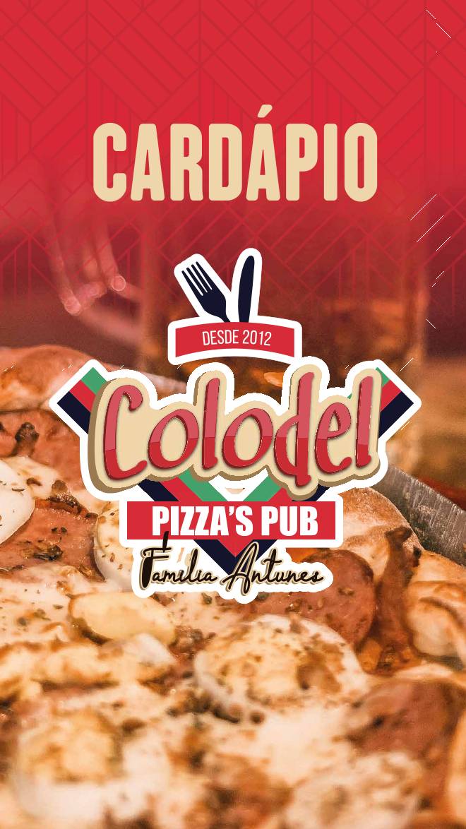 Colodel Pizzaria Santa Felicidade cardápio