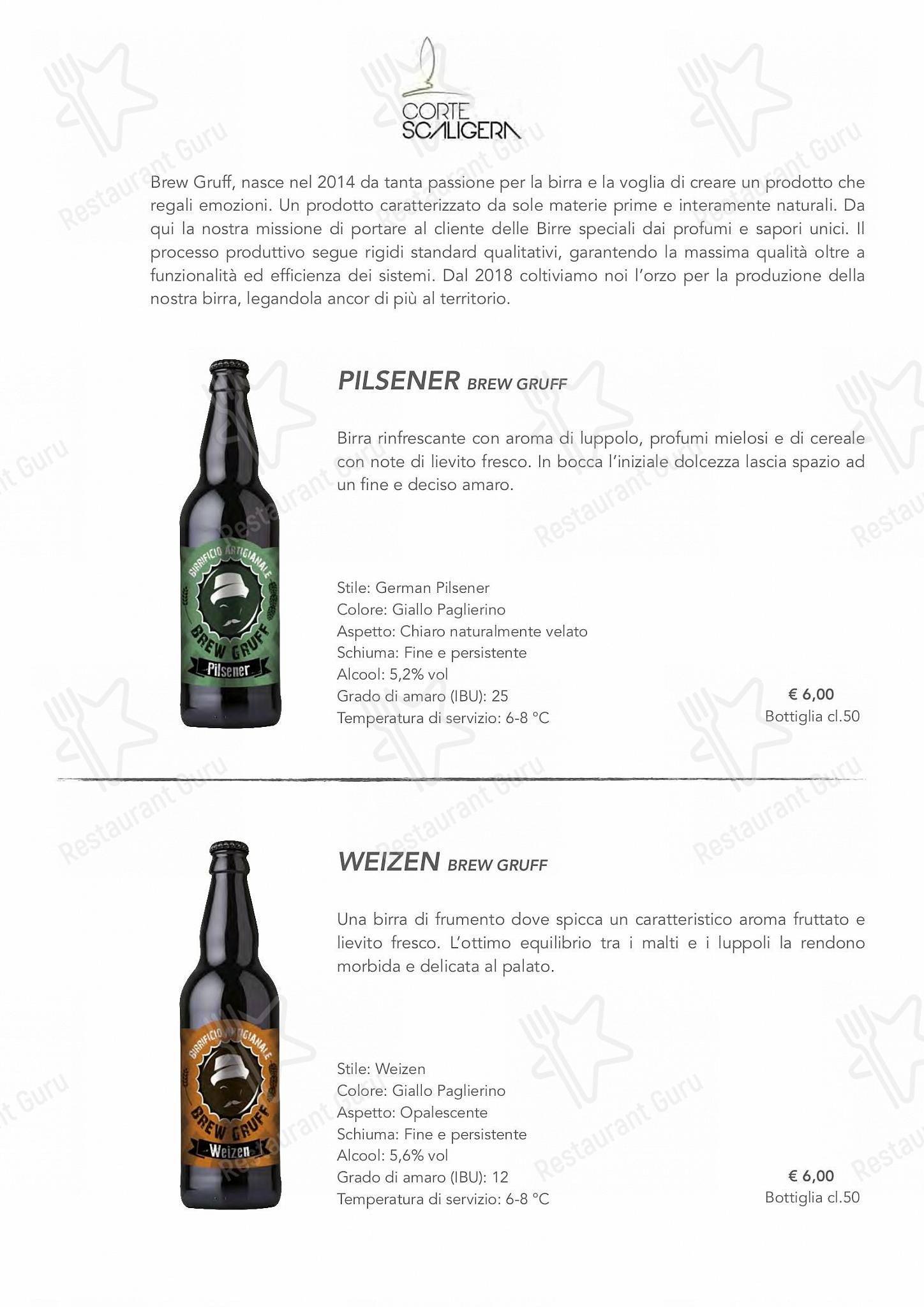 Menu di Agriturismo Corte Scaligera