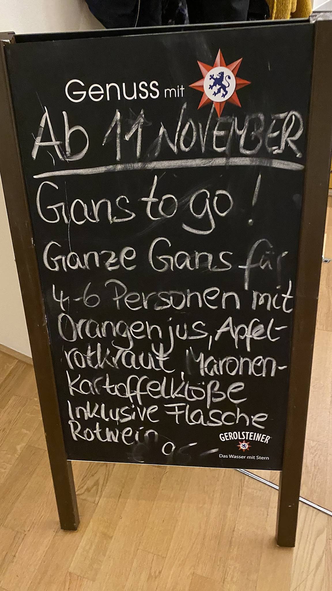 Speisekarte von Restaurant Elder, GauAlgesheim