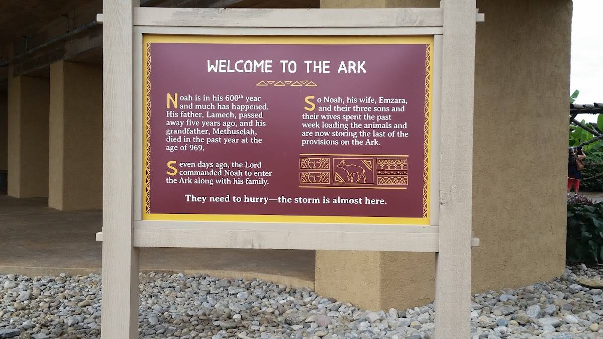 Menu at Emzara's Buffet restaurant, Williamstown, 1 Ark Encounter Dr