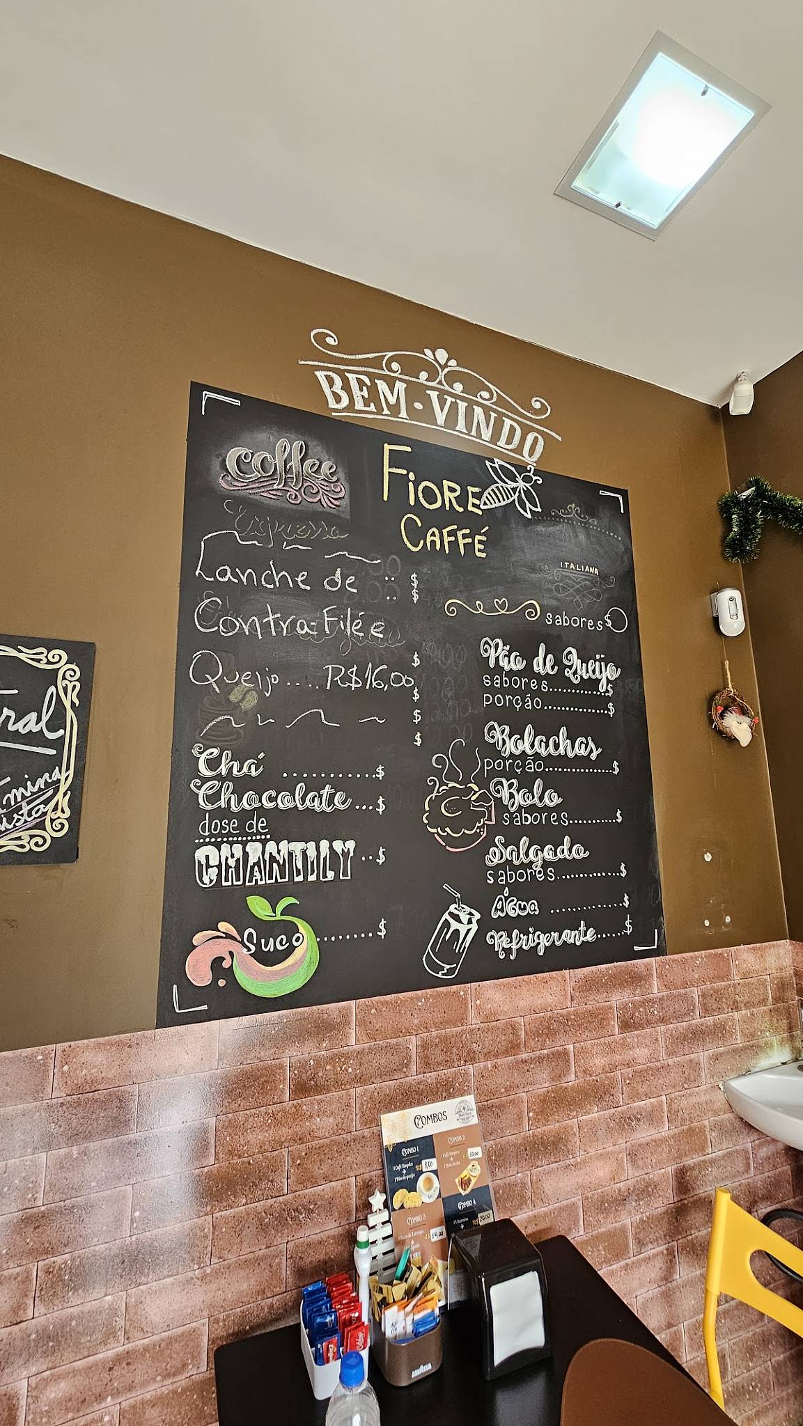 Fiore Caffé cardápio