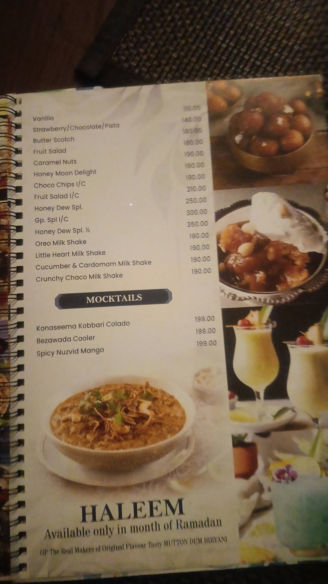 Golden Pavilion Family Restaurant menu