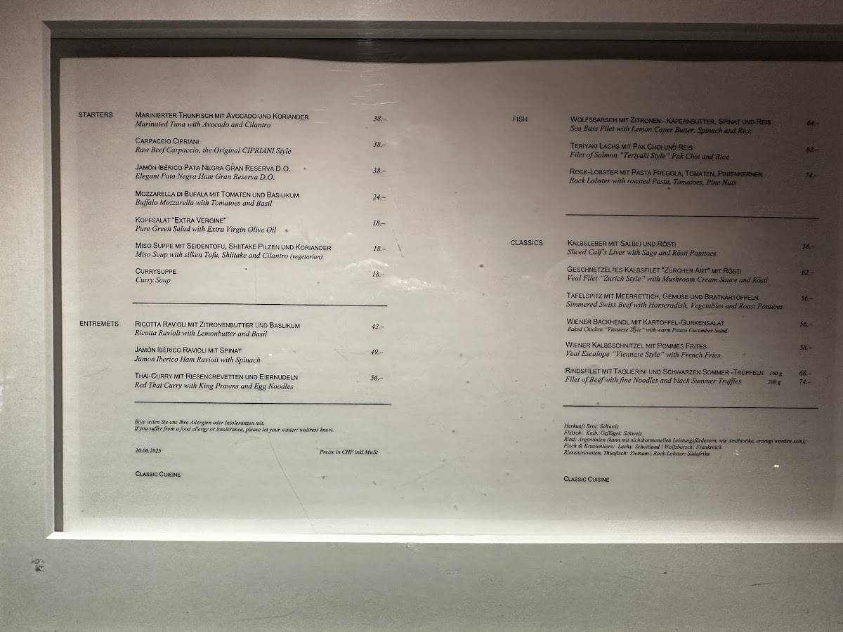 Menu di Kindli 