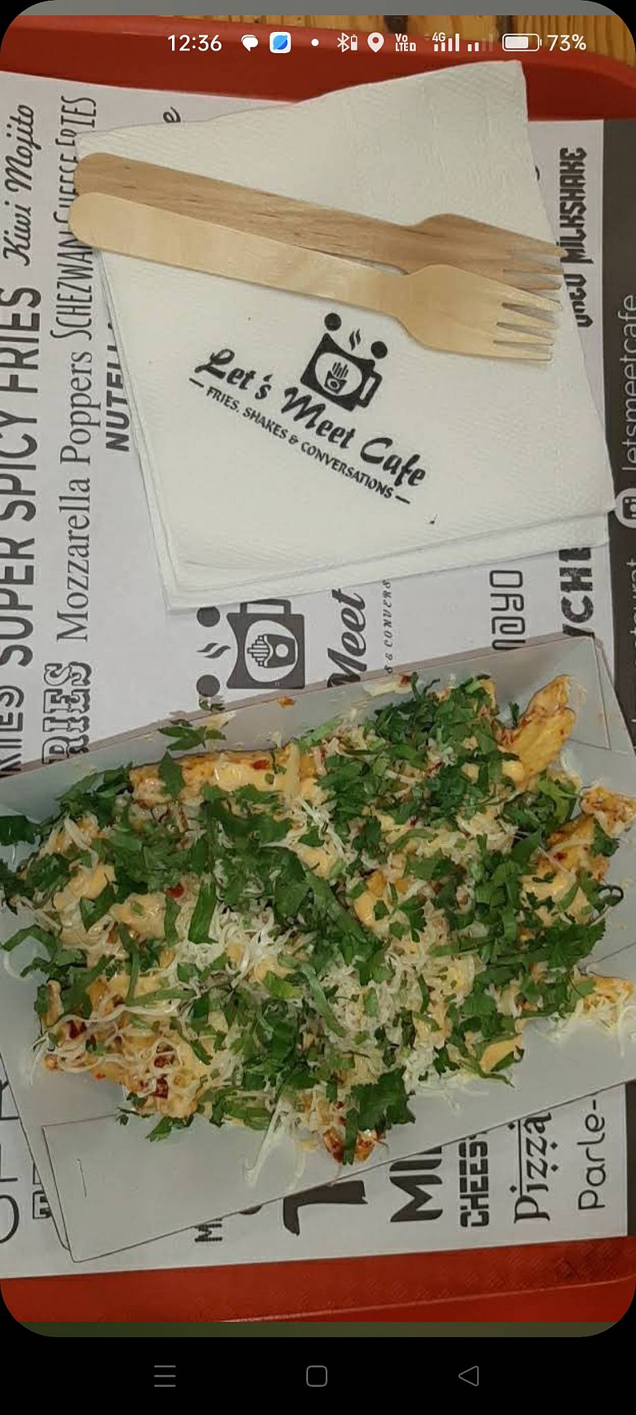 Let's Meet Cafe menu