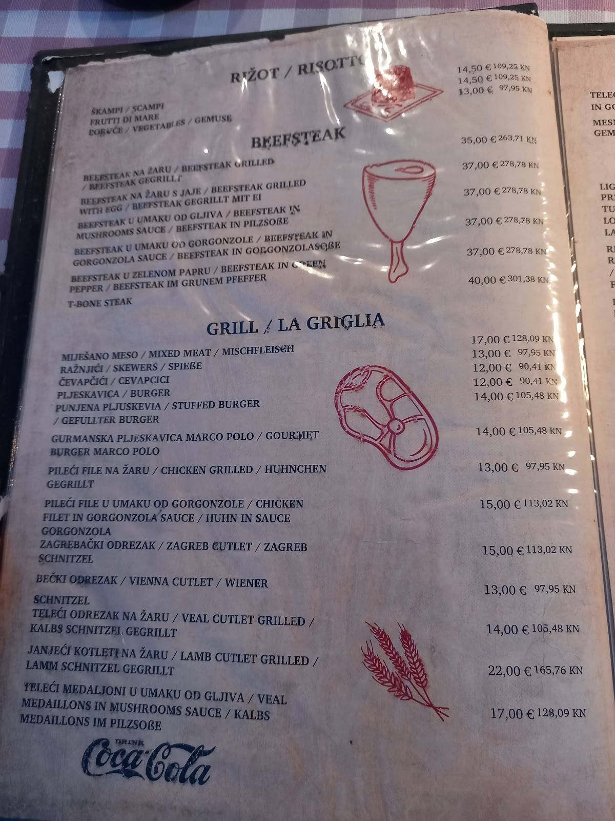 Menu di MARCO POLO 