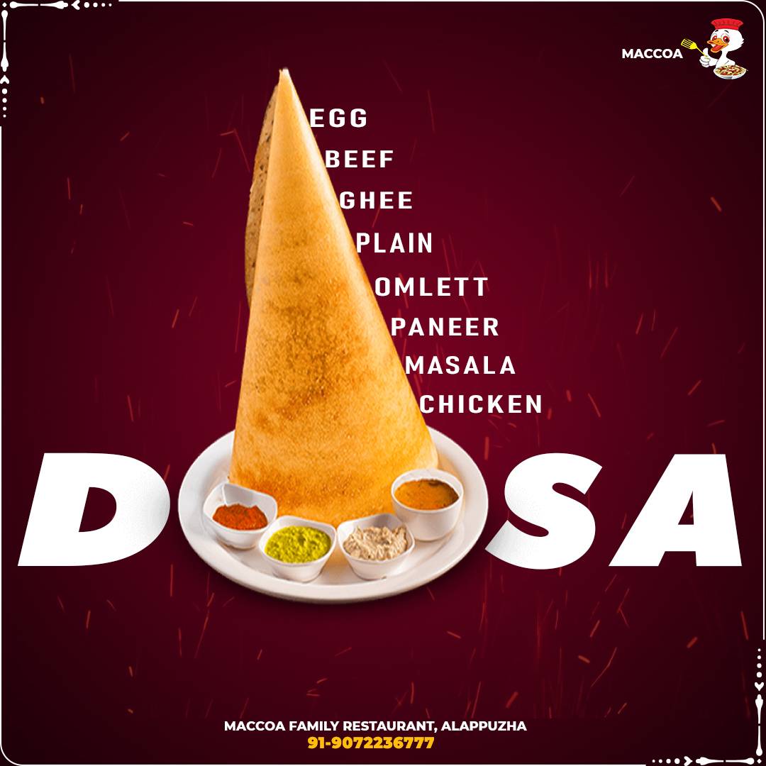 Maccoa Family Restaurant menu