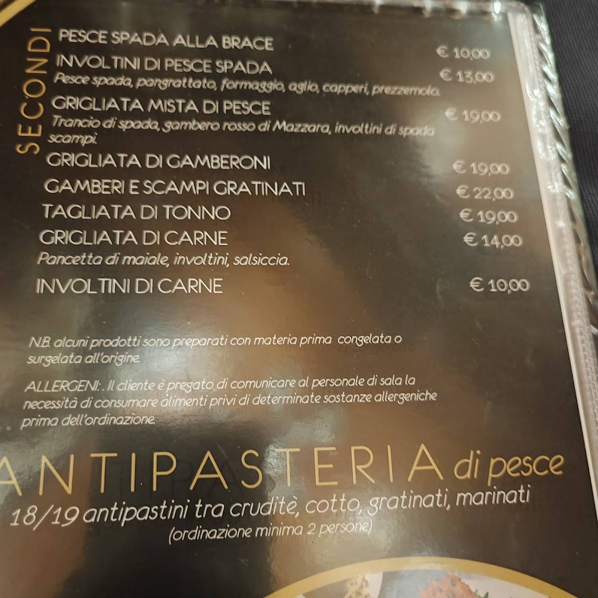 Menu di Marilyn Milazzo 
