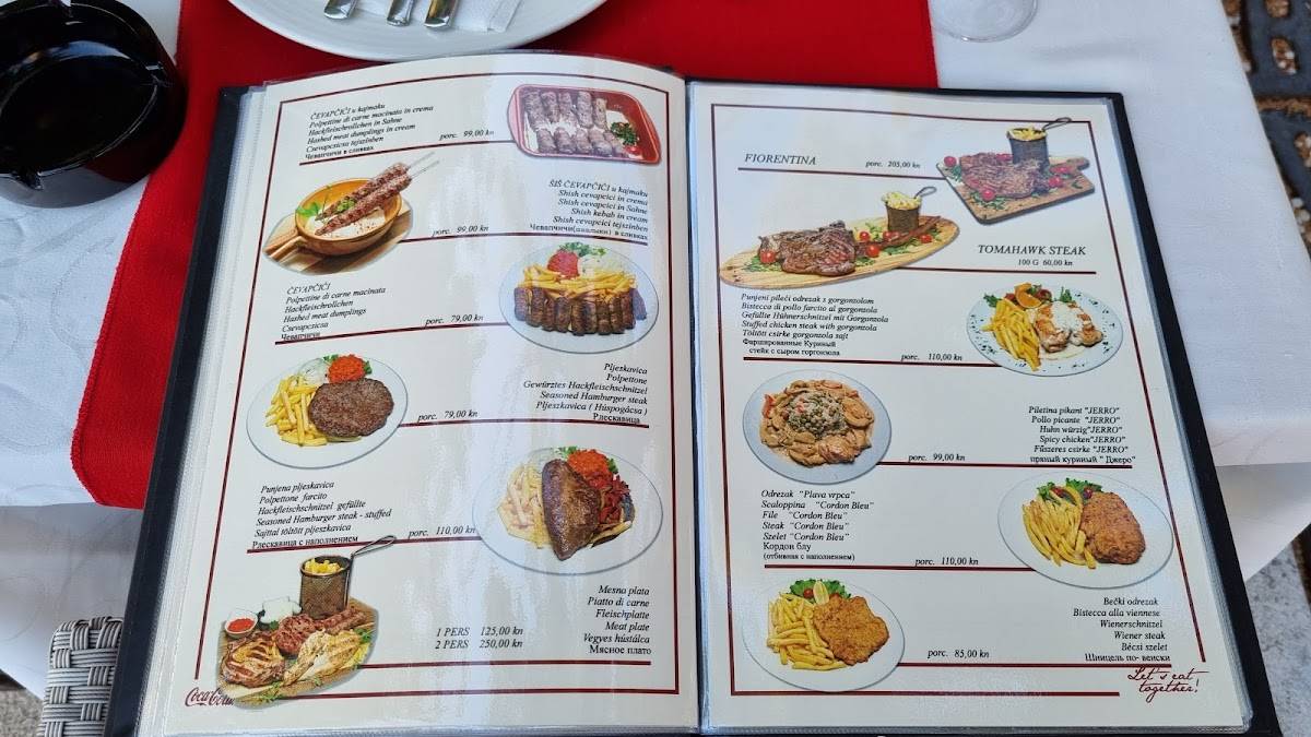 Menu de Restaurant Mikula (Grill seafood ristorante)
