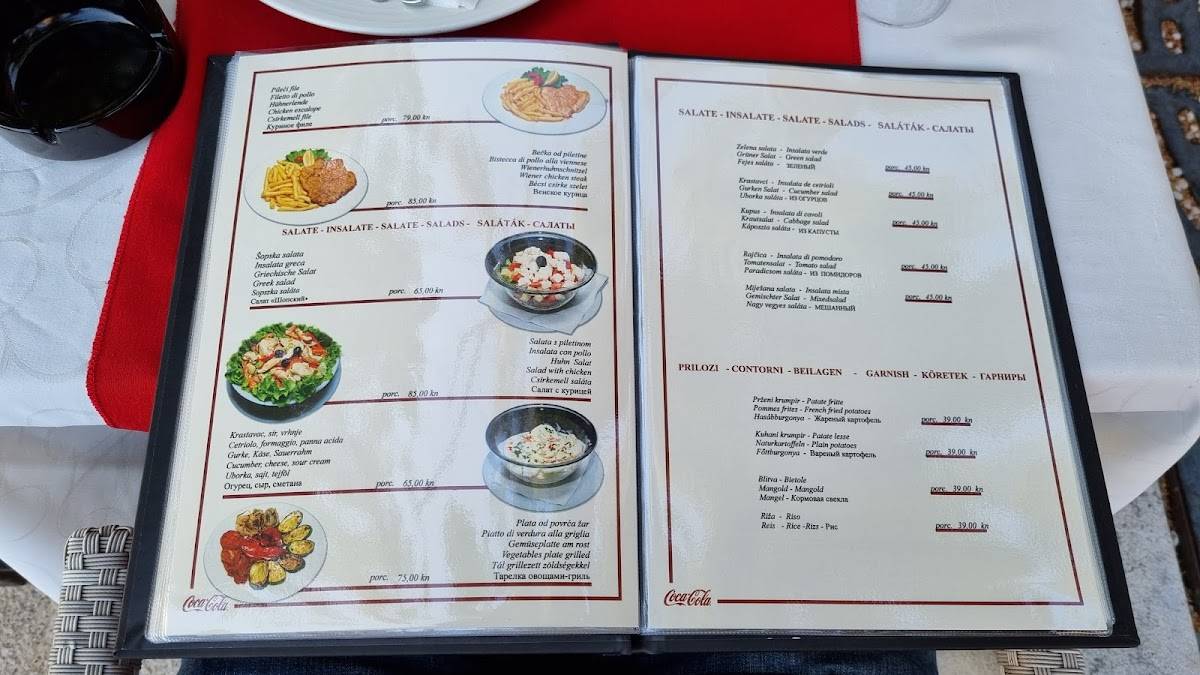 Menu de Restaurant Mikula (Grill seafood ristorante)