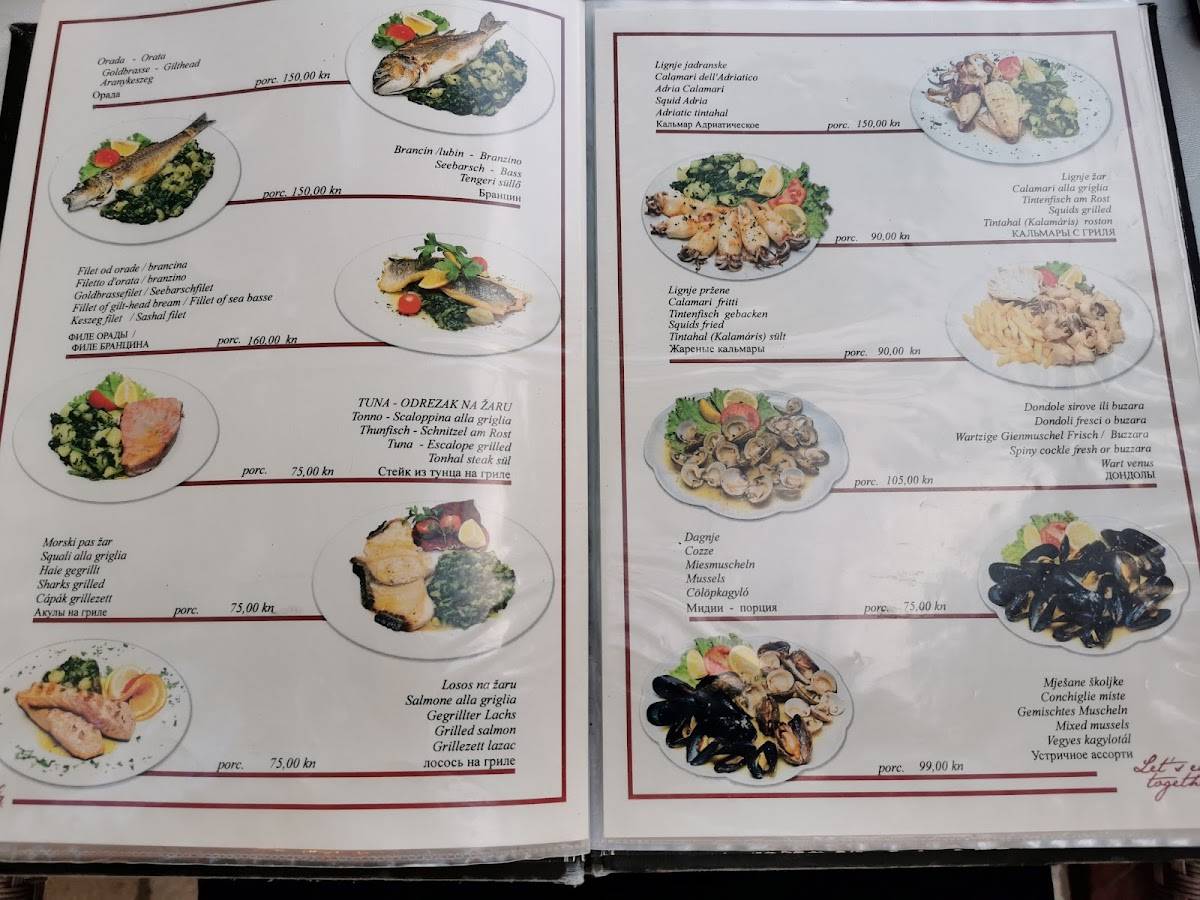 Menu de Restaurant Mikula (Grill seafood ristorante)