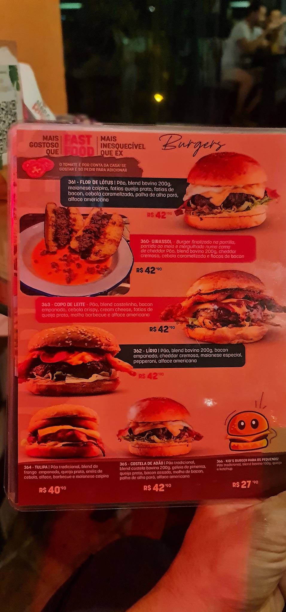 Nara Ribs Restôbar cardápio