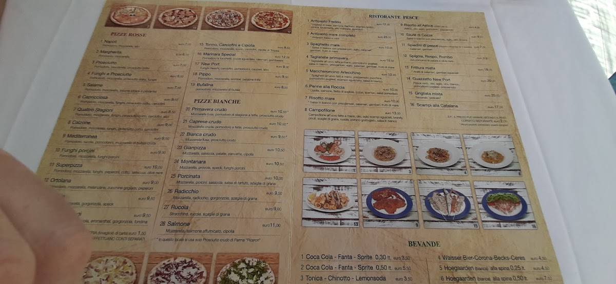 Menu di Newport 