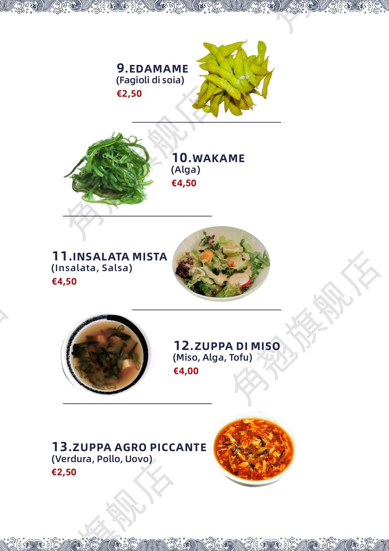 Menu di Ristorante Oh Sushi 